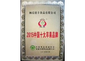 中國(guó)十大蘋果品牌